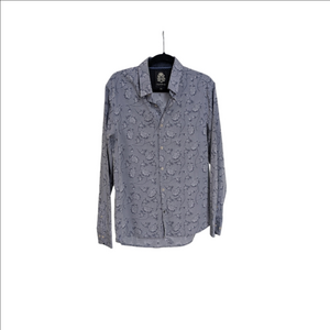 English Laundry Gray Floral Shirt